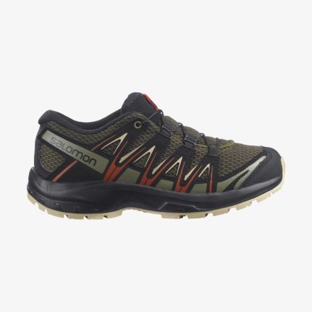 Scarpe Trekking Salomon XA PRO 3D J Bambino Verde Oliva IT 2-J58